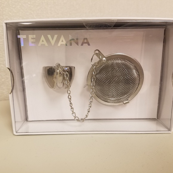 TEAVANA Teacup Mug Charm (Silver) Infuser - Picture 2 of 2